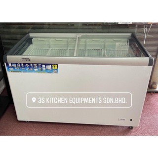 Fnbstores Liebherr Chest Freezer Curve Glass Slide Lid 417 Liter Efi 4403 No Led Shopee Malaysia