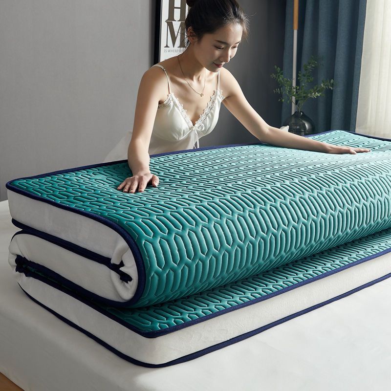 10CM Thicker Latex Mattress Topper Flodable Rebound Tatami Mattress Queen/King/Single Ready