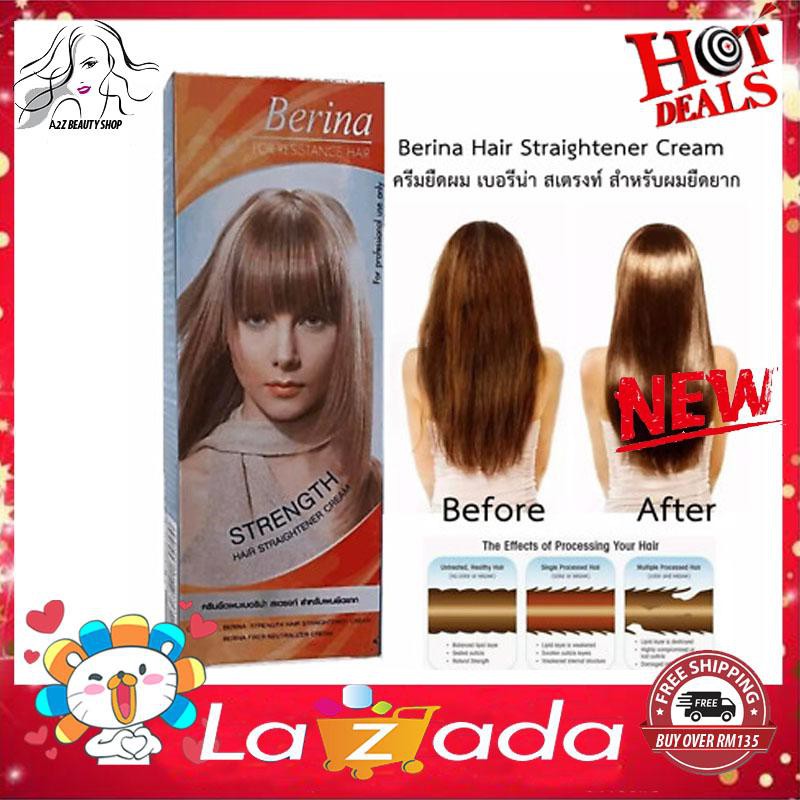 NEW!! Berina Hair Straightener Cream ORIGINAL MUST BUY! Shopee Malaysia