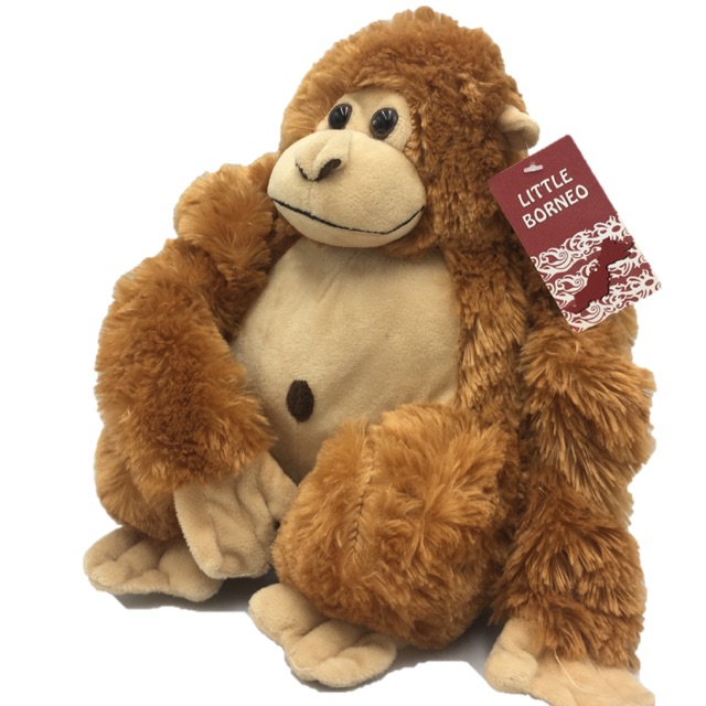 Orangutan Plush Toy / Soft Toy 18cm - Little Borneo - Borneo Animal