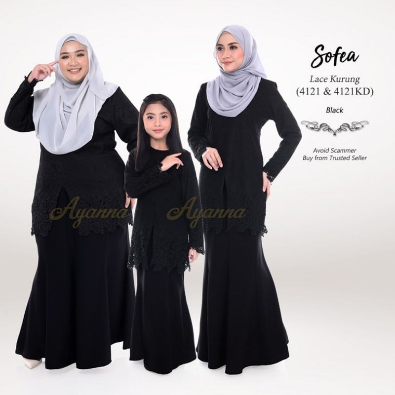 Baju hitam tudung warna apa