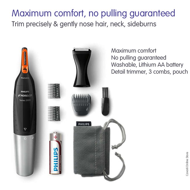 philips nosetrimmer series 5000 nt5175