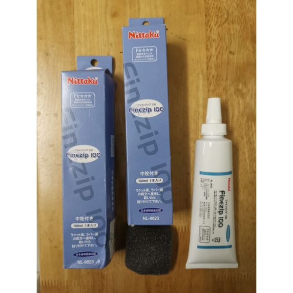 Nittaku finezip 100ml / BIG table tennis glue original Japan. Shopee