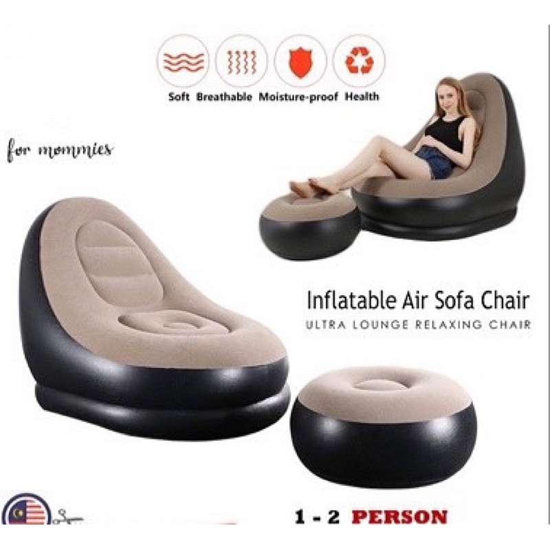 Premium Inflatable Pregnant Mommies Breastfeed Relaxing Air Sofa Seat