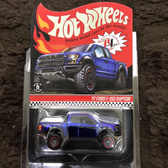 hot wheels rlc raptor