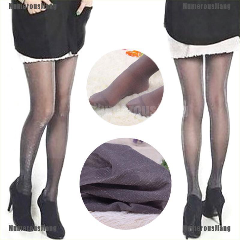 Numerous Design Women Glossy Tights Shimmer Silver Glitter Stockings Shiny Pantyhose Shopee Malaysia