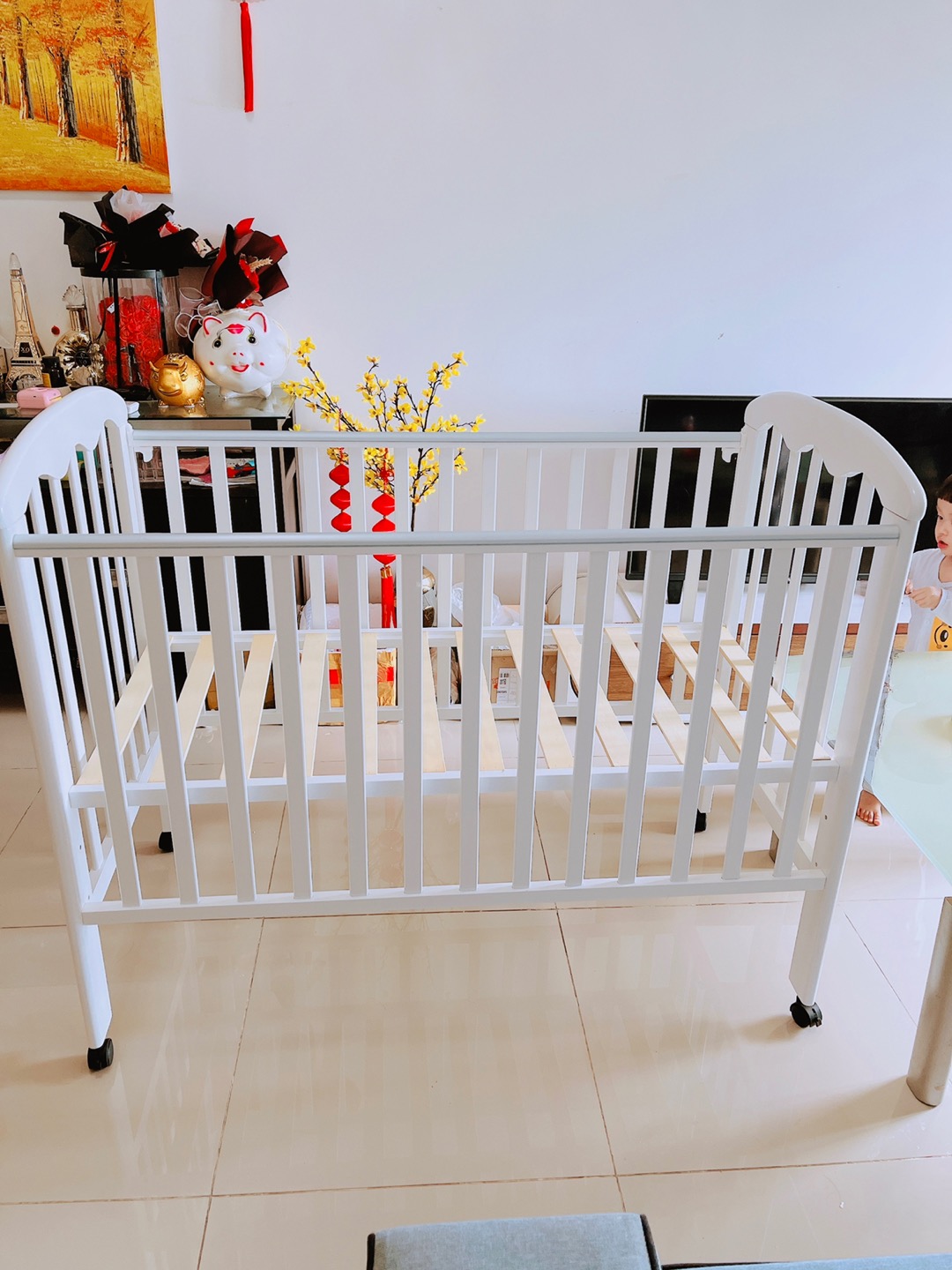 My Dear Rahmin Wood High Quality Baby Cot Shopee Malaysia