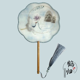 Ancient Style Group Fan Translucent Long Handle Dance Fan Fan古风团扇半透明长柄舞蹈扇风扇bbyu9 My109 Shopee Malaysia