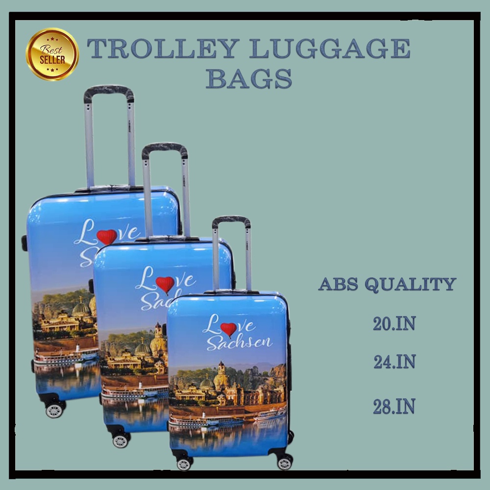 STARGOLD LUGGAGE TROLLEY BAG (SGT33) SIZE 28"/ 24"/ 20" [Ready Stock] Shopee Malaysia