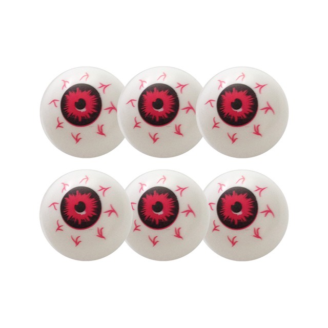 Halloween Wall Decor Plastic Eyeball Horror Props (6 Pcs) | Shopee Malaysia