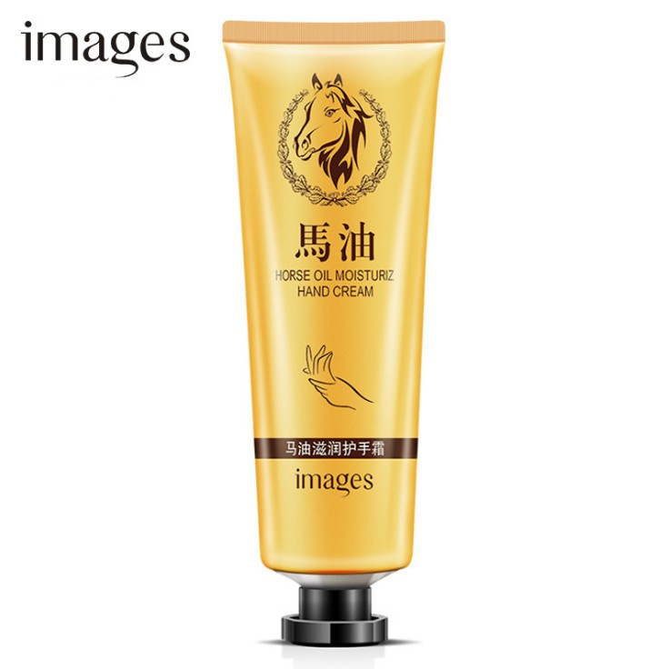 The image of the United States Horse oil moist Hand Cream Replenish water moist Anti-dry winter Hand nursing Moisture