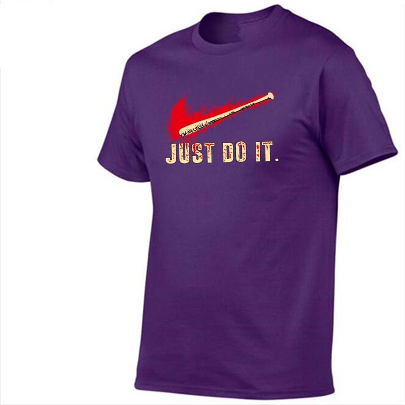 purple nike just do it shirt