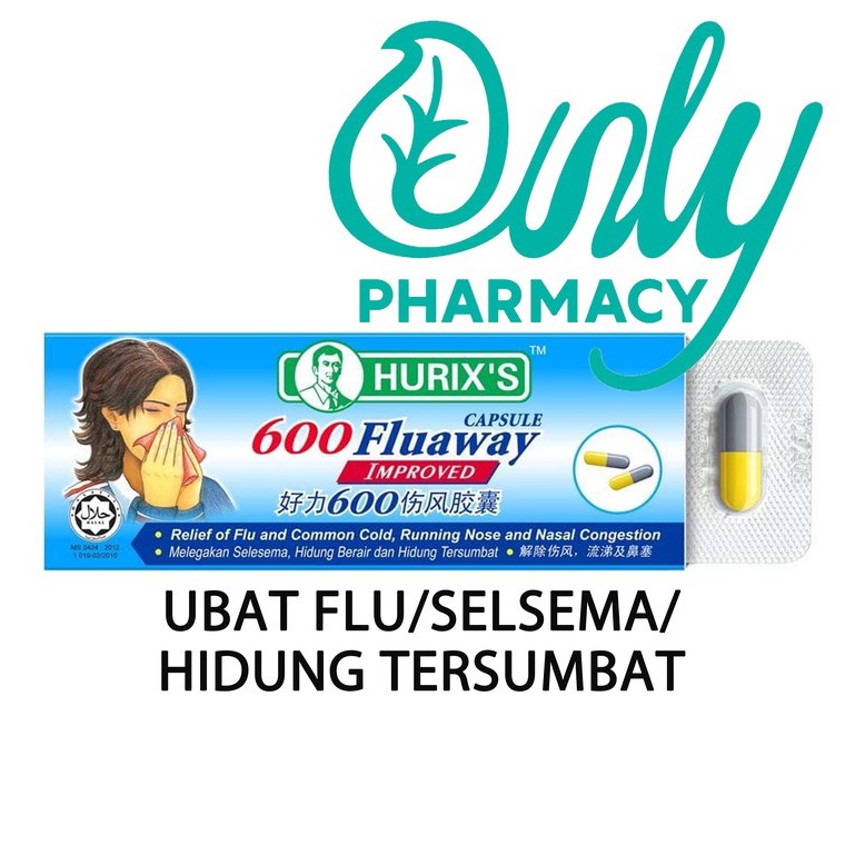 Buy Hurix S 600 Fluaway Capsule 6 S 好力600伤风丸 Ubat Selsema Seetracker Malaysia