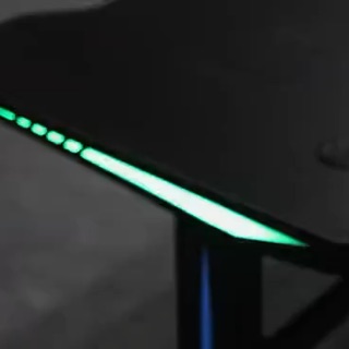 RGB Gaming  table with light home desk laptop desk office 