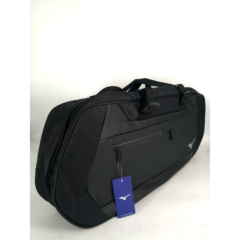 mizuno badminton bag black series