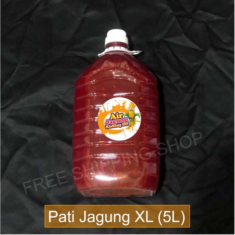 𝐉𝐈𝐌𝐀𝐓 𝐑𝐄𝐀𝐃𝐘 𝐒𝐓𝐎𝐂𝐊 Pati Size Xxl Air Jagung Klebang Ori Keladi Epal Honeydew 5 Liter Shopee Malaysia