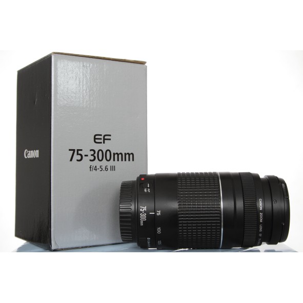 Canon Ef 75 300mm F 4 5 6 Iii Usm Telephoto Zoom Lens For Canon Slr Cameras Shopee Malaysia