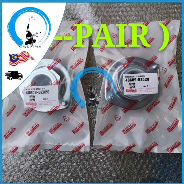 Pair Original Daihatsu Perodua Myvi Axia Bezza Kelisa Viva Kenari Kancil Absorber Mounting