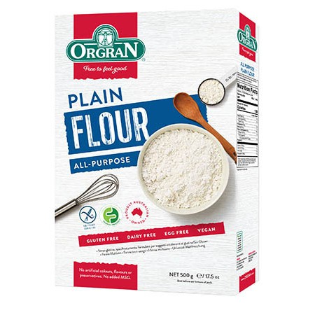 Orgran Gluten Free All Purpose Plain Flour 500g Shopee Malaysia