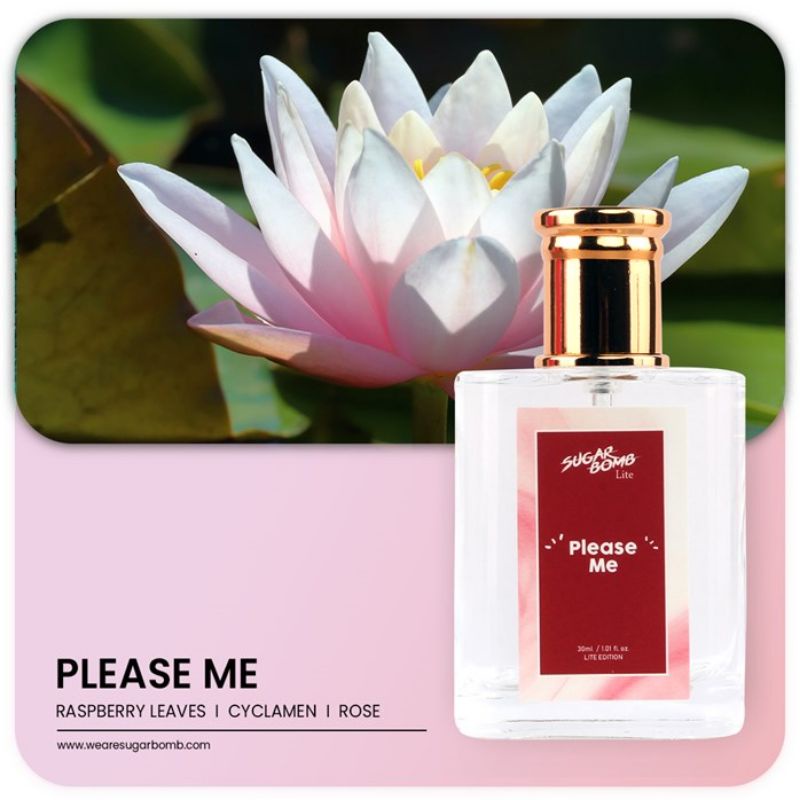 Please Me By SugarBomb Lite Perfume For Her Women Minyak Wangi Untuk