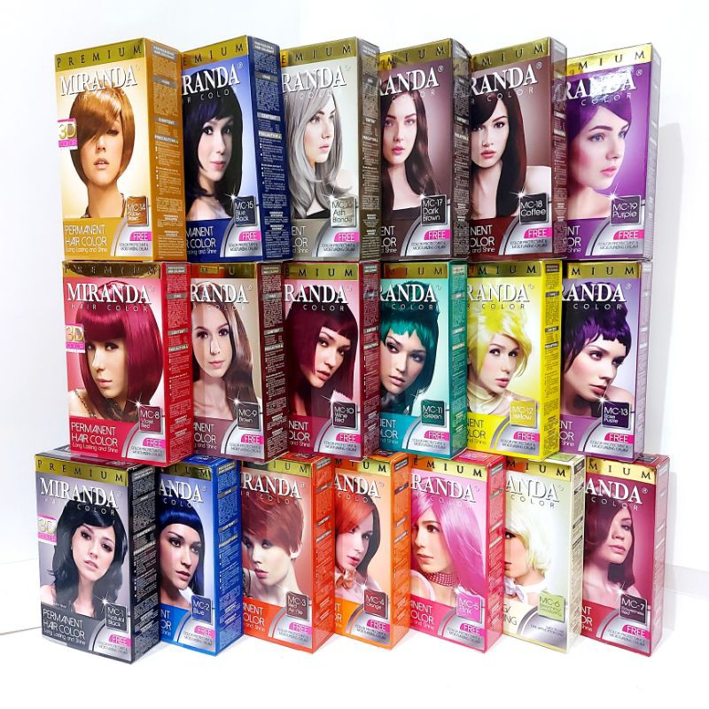 Miranda Hair Color Bleaching/Decoloring/Permanent 30mL