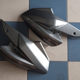 Modenas Pulsar NS200/ NS160, Fuel Tank Cover Set (LH+RH)-Metalic Grey (56  JL20 + 56 JL21 )