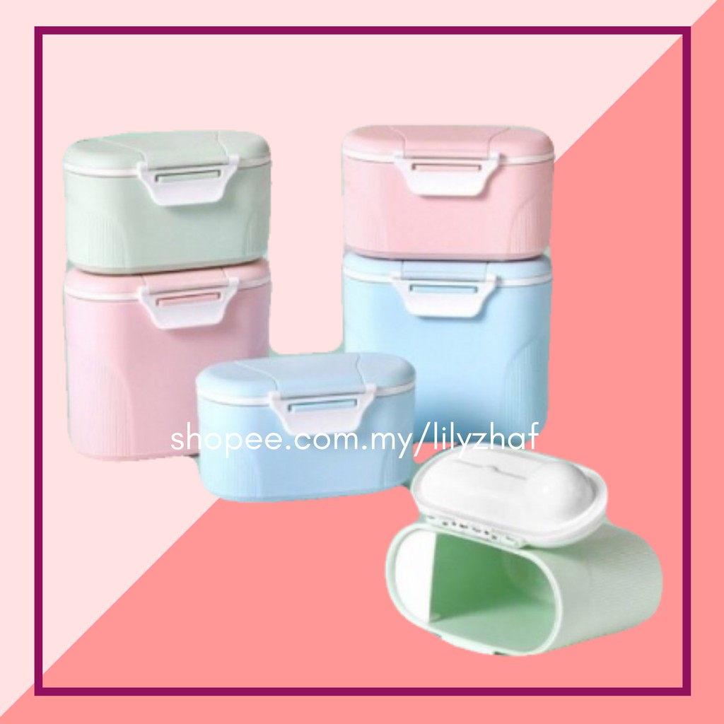 MILK POWDER TRAVEL CONTAINER BEKAS ISI SUSU TEPUNG Shopee Malaysia
