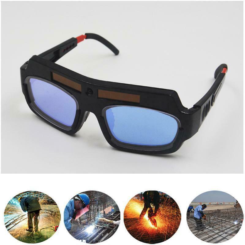 Welding Glasses LCD Protective Shield Soldering Anti Glare Welder Eye Goggles