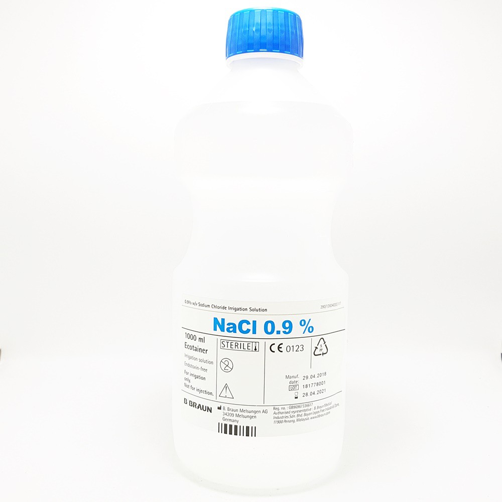 B Braun - NaCl 0,9 % - 1 Litre - Solution Saline