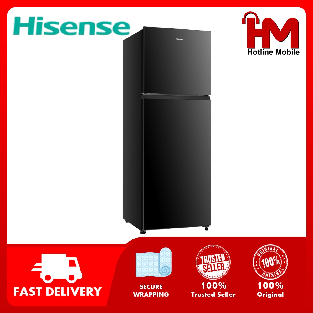 Hisense RT276N4ABN 240L 2 Door Inverter Fridge Refrigerator Shopee