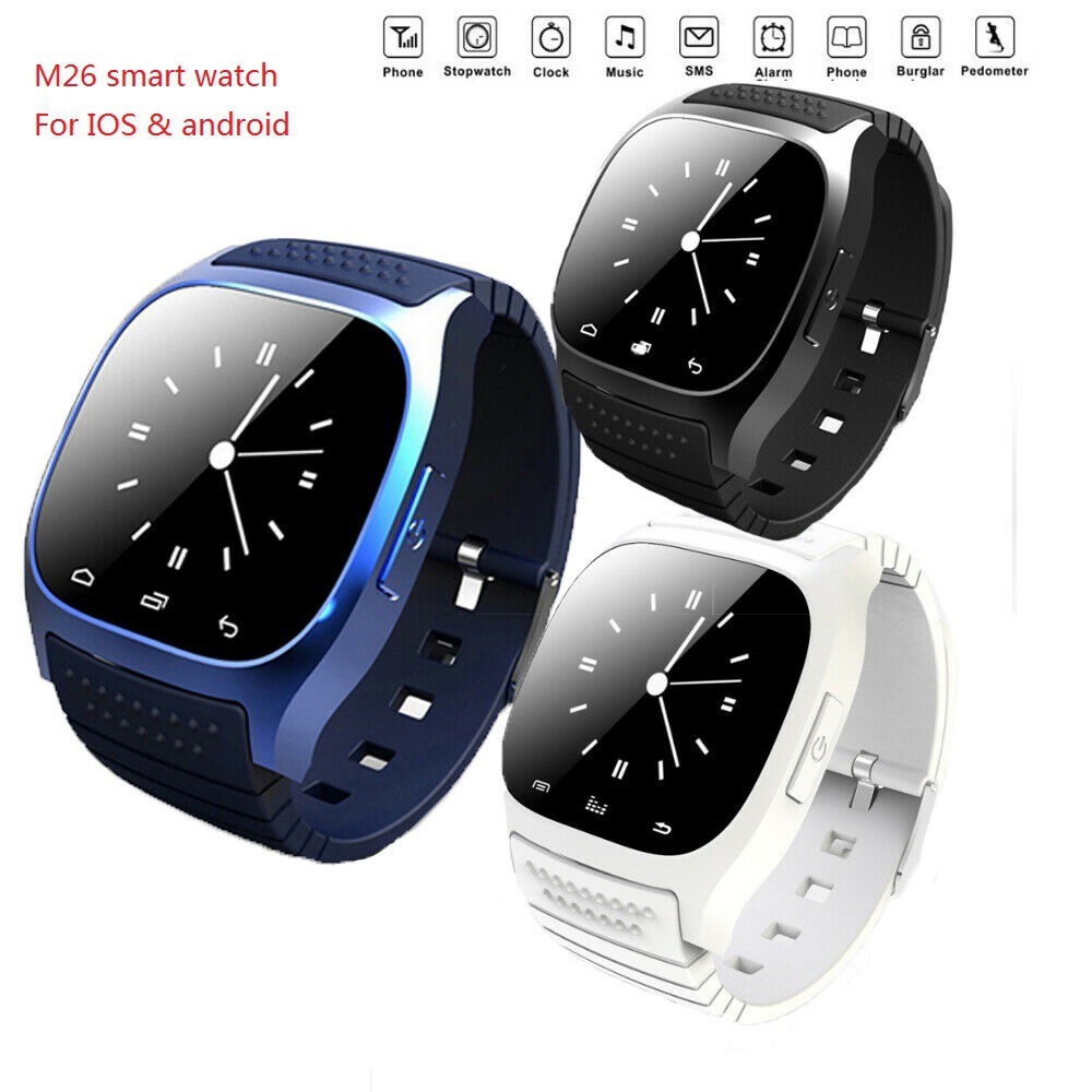 waterproof smartwatch m26 bluetooth smart watch