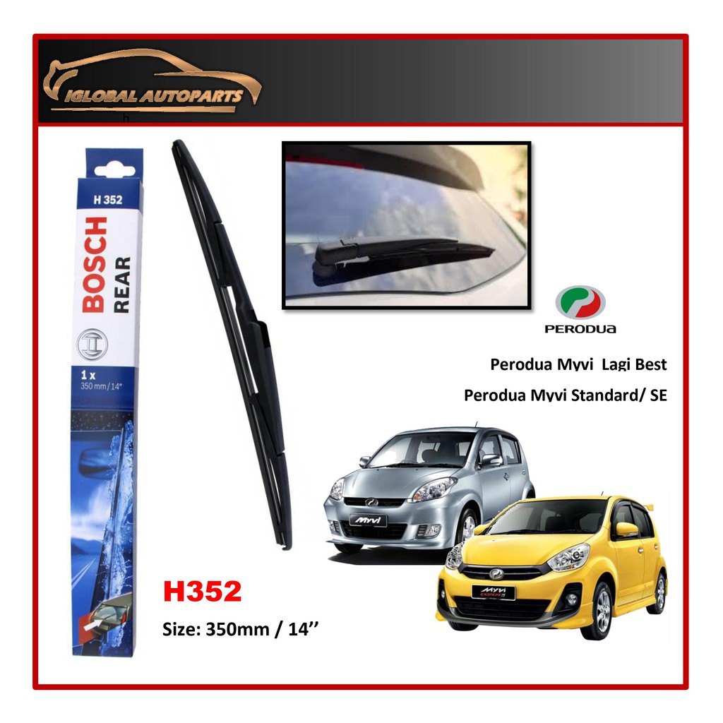 Perodua Myvi Lagi Best/ Myvi Standard/ Myvi SE Model Car Windscreen