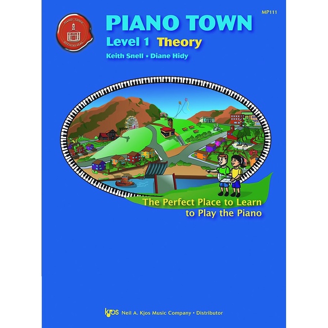 Piano Town Theory Level 1 Piano Music Book