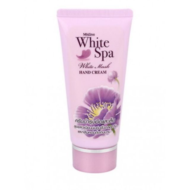 100Original Mistine White Spa White Musk Hand Cream Shopee Malaysia