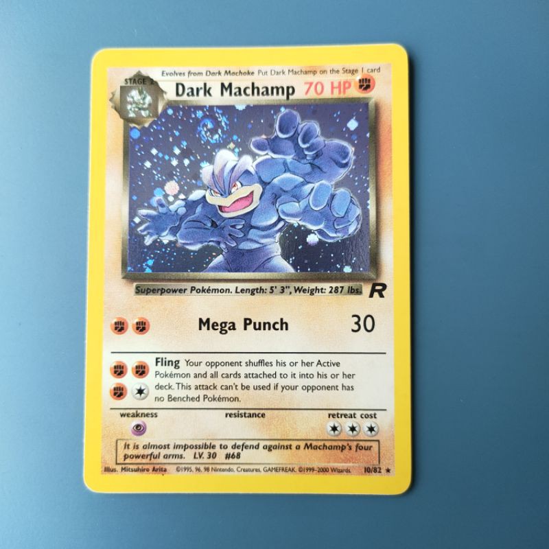 Dark Machamp (Holo Unlimited) | Shopee Malaysia