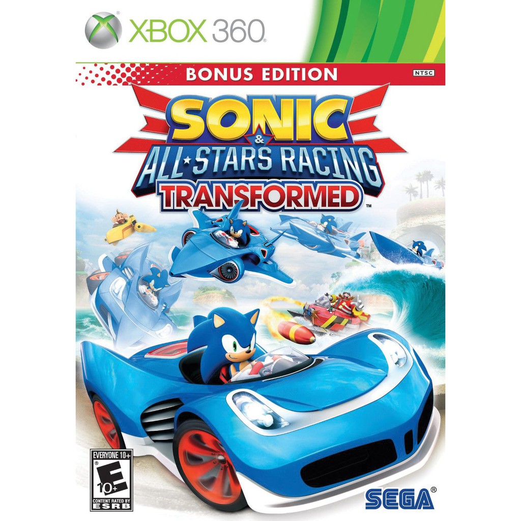 sonic all stars racing transformed xbox 360 rgh