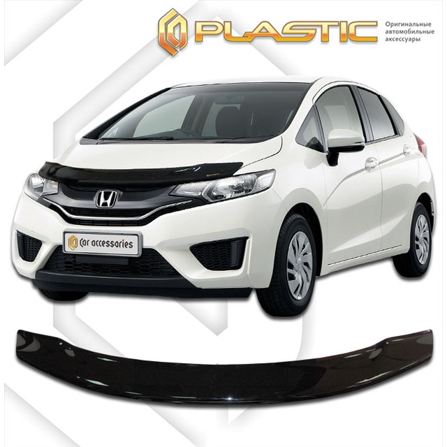 HONDA JAZZ/FIT/GK 2014-2018 Bug Shield Hood Deflector Protector Guard ...