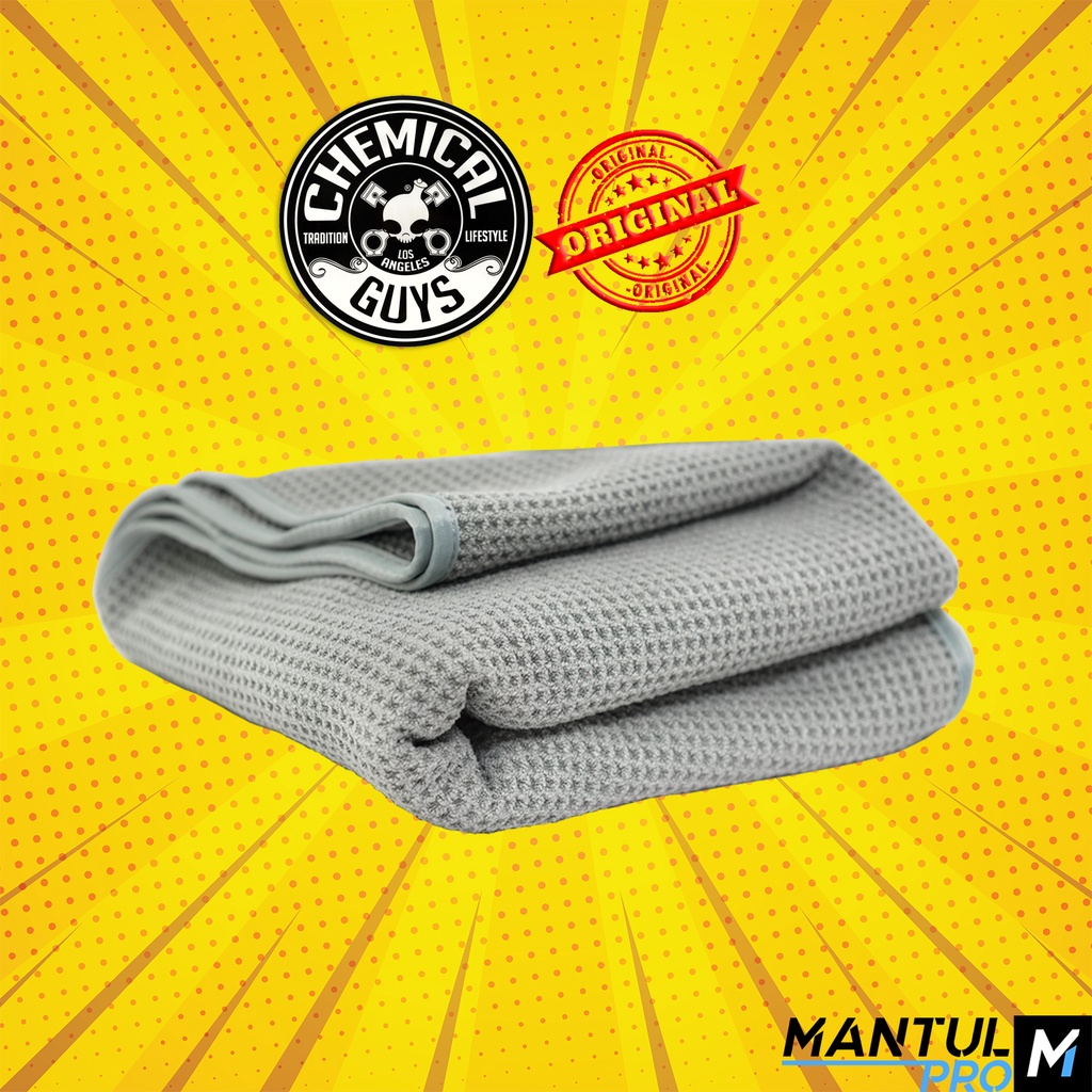 Waffle Weave Gray Matter Microfiber Drying Towel Auto Car Polish Water 40x40cm