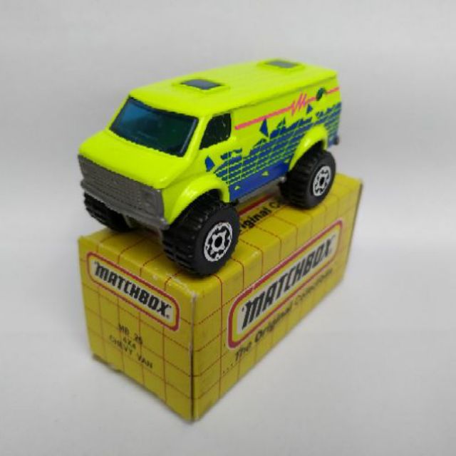 Matchbox Chevy Van 4x4 Shopee Malaysia