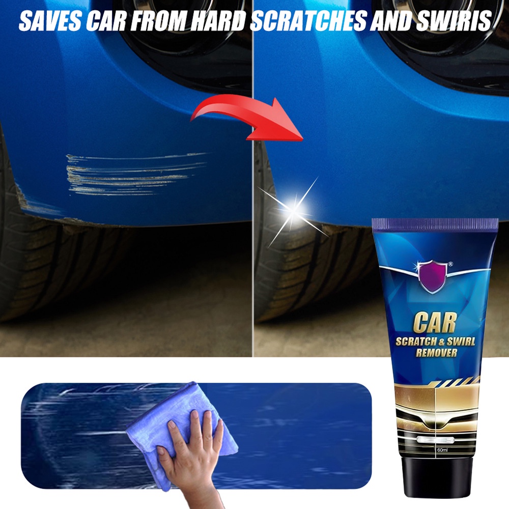 Krim Hilangkan Calar Kereta Car Scratch Removal Cream Car Scratch 