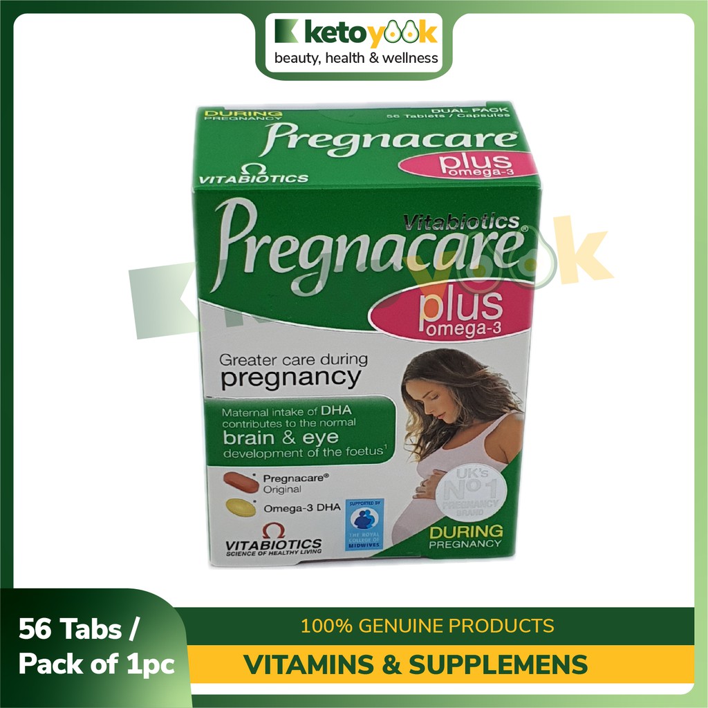 Ready Stock Vitabiotics Pregnacare Plus During Pregnancy 28 Days Supply Shopee Malaysia