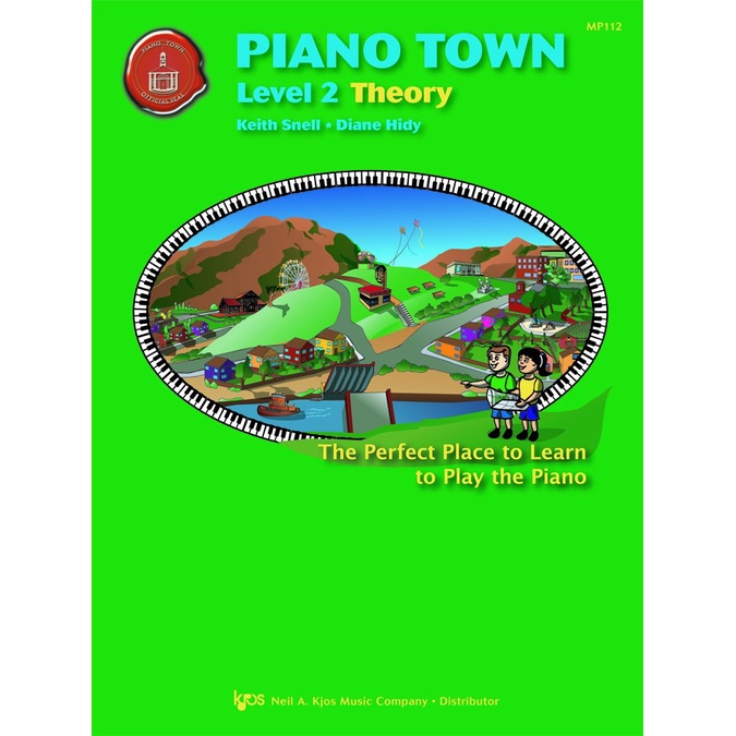 Piano Town Theory Level 2 Piano Music Book