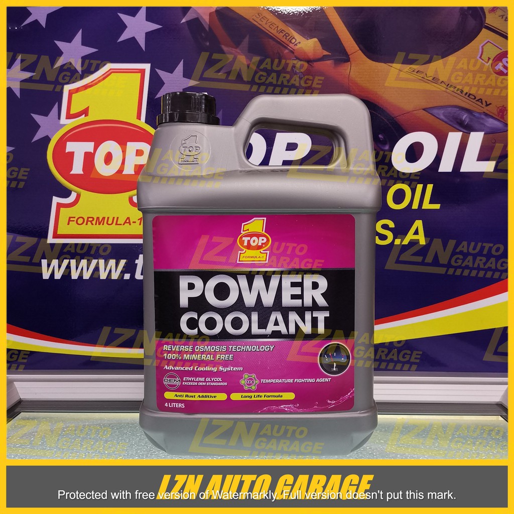 TOP 1 POWER COOLANT [READY MIX] 100 ORI Shopee Malaysia