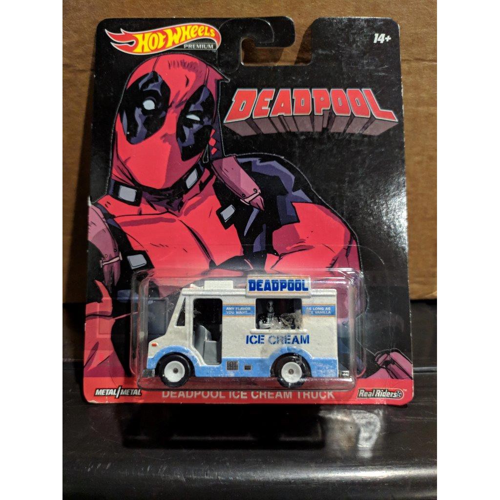 deadpool ice cream truck hot wheels