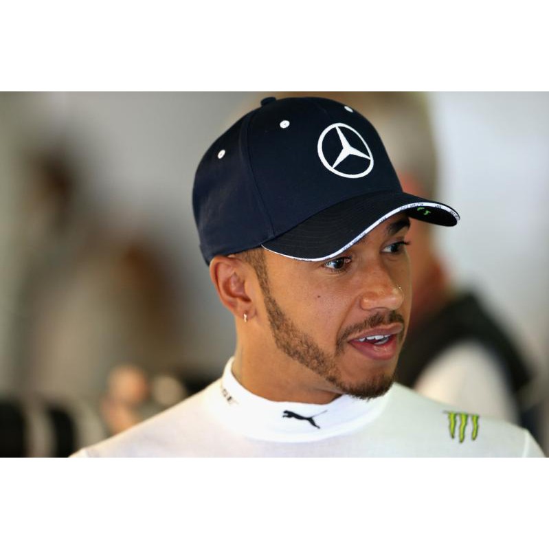lewis hamilton mercedes hat