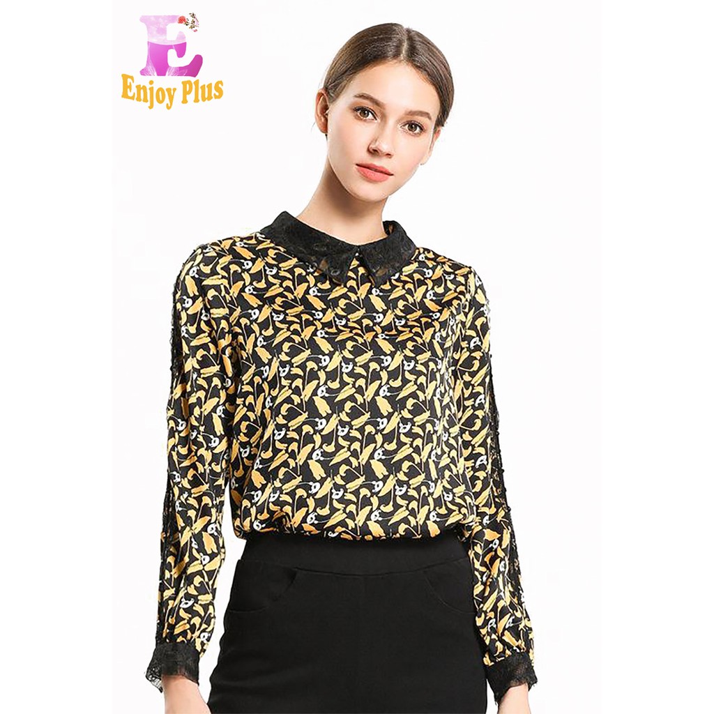 black and gold plus size tops