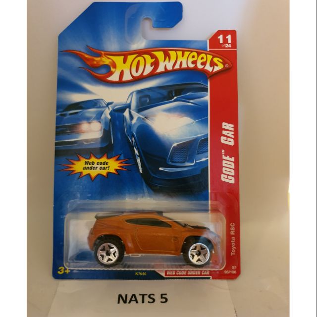 hot wheels toyota rsc