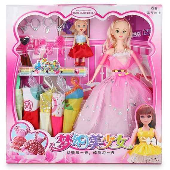 barbie doll dress change