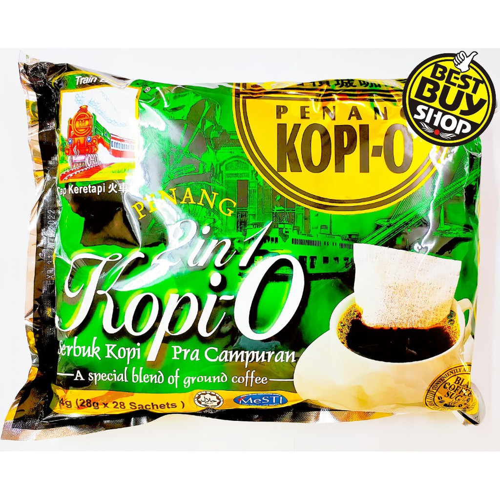 Cap Keretapi Train Brand Penang 2in1 Kopi 'O' (25's x 28g)