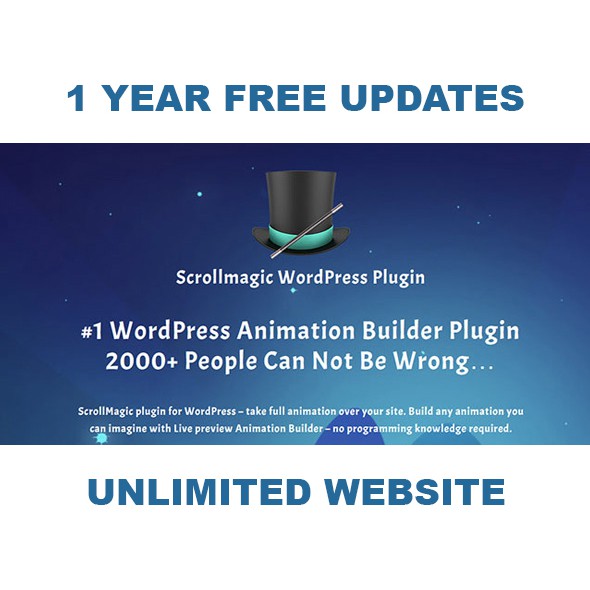 Scroll Magic WordPress – Scrolling Animation Builder Plugin | Shopee  Malaysia